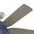52" Mill Valley 5 - Blade Outdoor Standard Ceiling Fan with Pull Chain and Light Kit Included-56335215