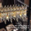 Lustre en cristal 31,5 "pour la salle à manger 31,5"