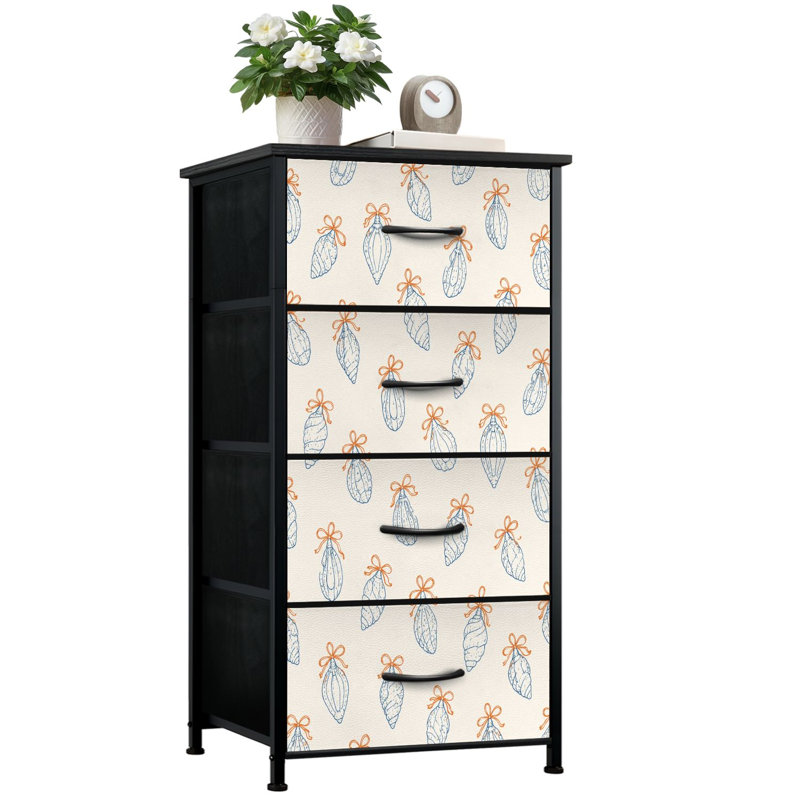 Commode de rangement verticale 4 tiroirs