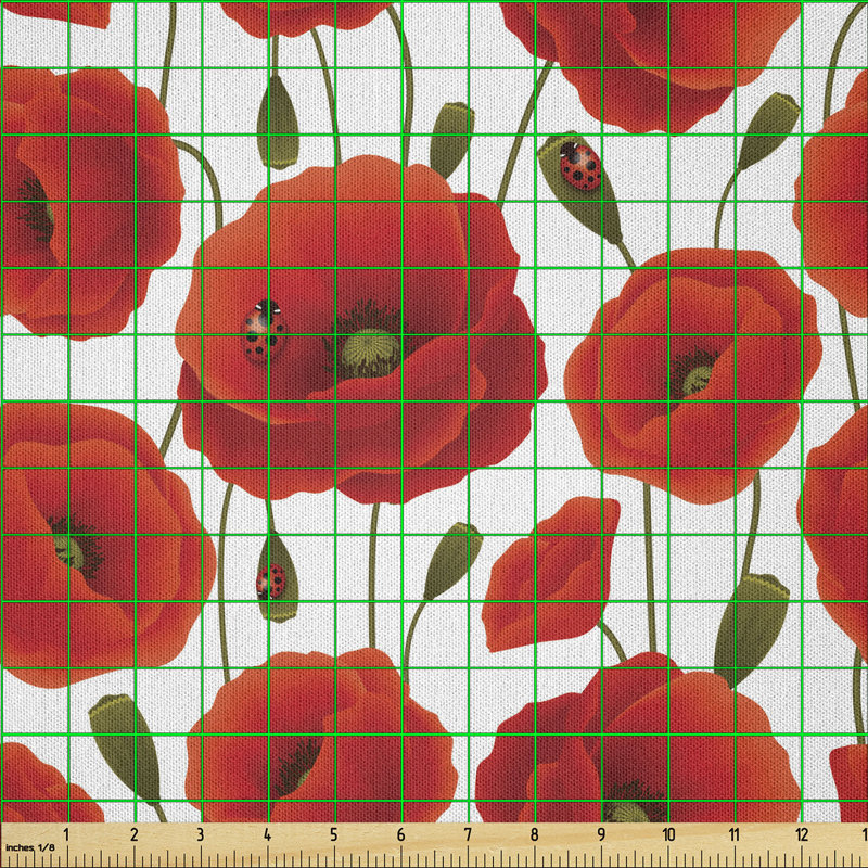 Darique Ladybugs Animals and Plants Multi-Purpose Fabric