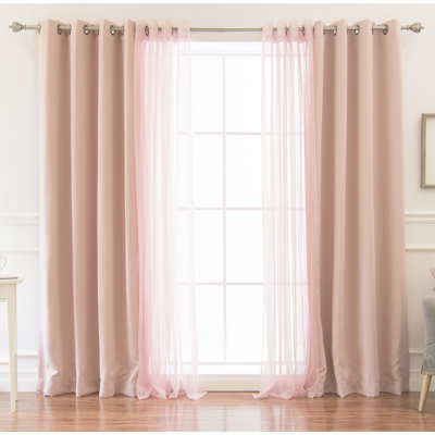 Sonja Polyester Room Darkening Sliding Panel Pair