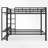 Bunk Bed With Clothes Tree And LED Lights-674358826-694136823