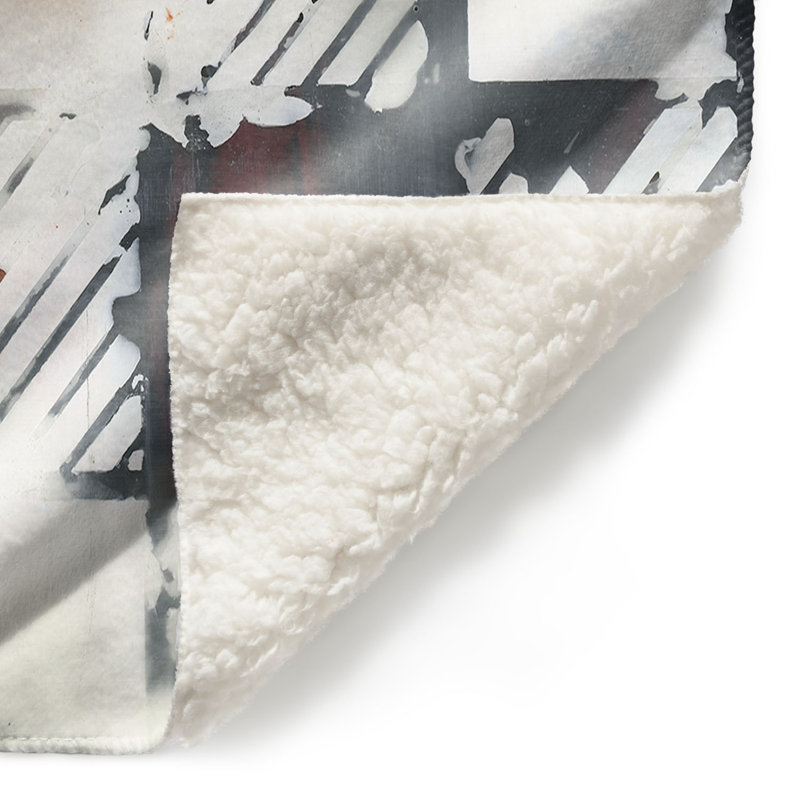  Couverture douce en sherpa, 68 po x 80 po