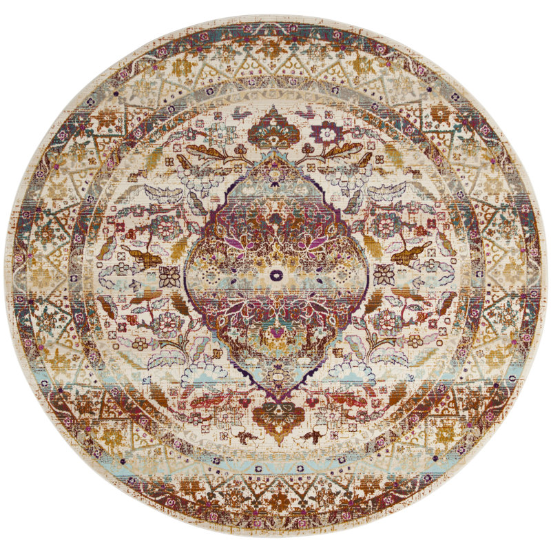 Tapis oriental performance Wayne, Rond 6 pi 7 po