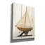 Toile épique Graffiti «Pond Yacht 1» par David Carter Brown, 12 po x 16 po