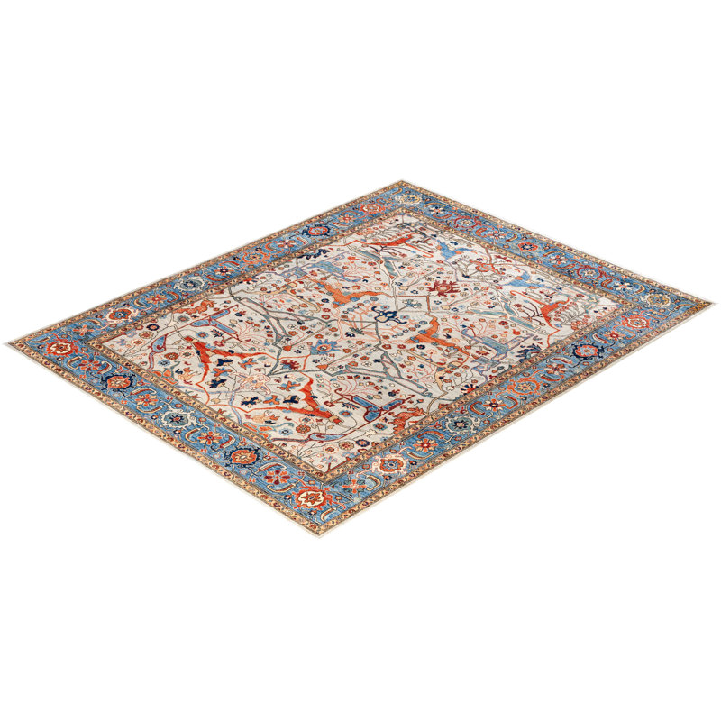 Serapi One-of-a-Kind 7' 10" X 9' 11" Hand Knotted Area Rug