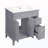Bathroom Vanity with Ceramic Sink, Double Soft-Close Doors and Deep Drawer-264045782