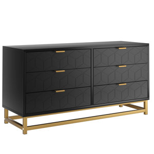 Mercer41 Laportia 6 - Drawer Dresser & Reviews | Wayfair
