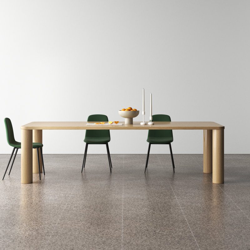 Tov Furniture Akola Natural Oak Rectangular Dining Table, Natural Oak