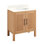 30" Ayanna Single Bathroom Vanity Set with Rectangular Undermount Sink