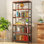 Bibliothèque standard en fer H 70,9 po x l 31,6 po Aidann