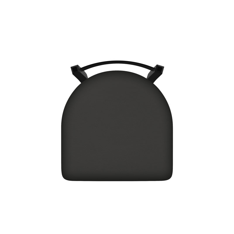 Tabouret de bar 821 Catalina, Fer Canter, Noir froissé, Tabouret de comptoir (assise de 25 po de hauteur)