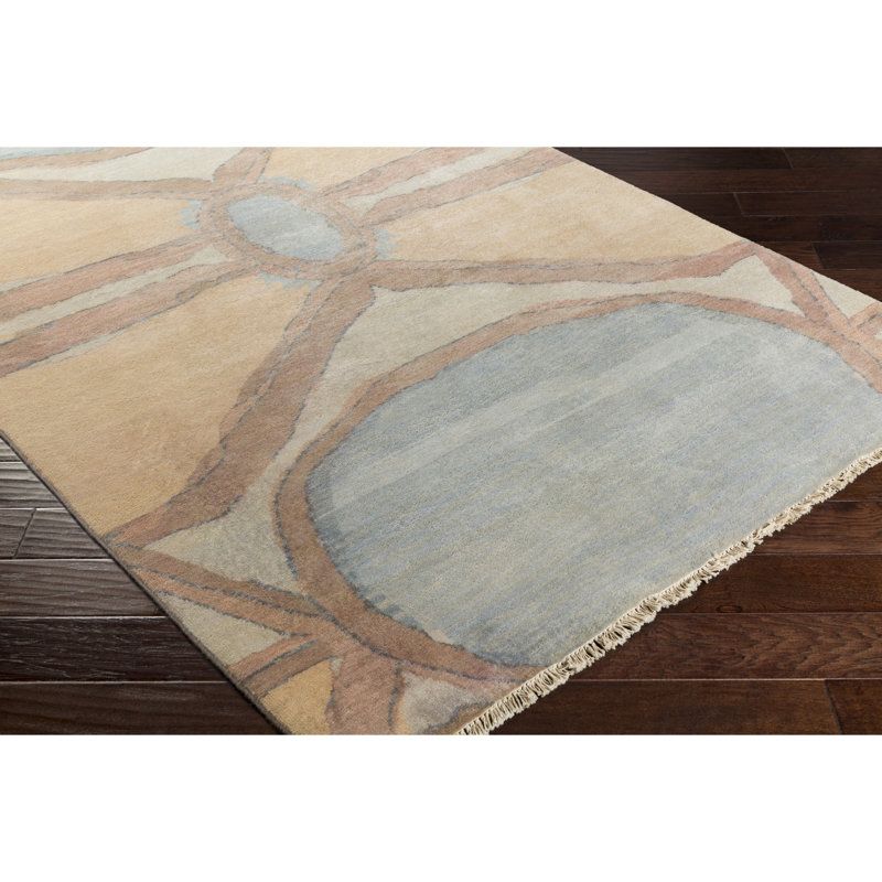 Bafti Wool Oriental Indoor Rug, Rectangle 2' x 3'