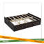 Structure de lit plateforme en bois avec 6 tiroirs-1843980950