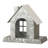 Galvanized House Stocking Holder