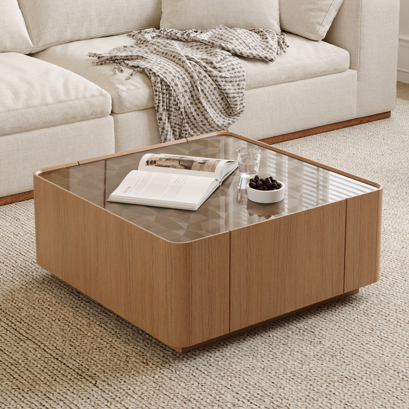 Table basse avec rangement