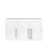 Stackable Wall Mounted Storage Cabinet, 15.75 "D X 35.43" W X 19.69 "H, White-1765721596