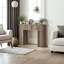 Console de rangement coulissante cannelée Aurel-246181402