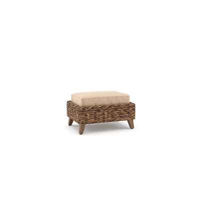Repose-pieds d'extérieur avec coussin Sunbrella Cayman