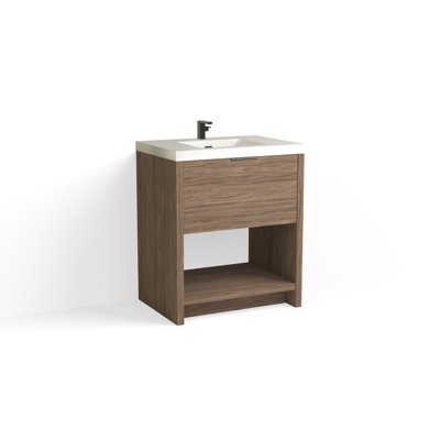 Vista 30" W Freestanding Single Bathroom Vanity