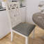 5-Piece Round Dining Table Set With Upholstered Chairs And Chair-1416129863-1416129880
