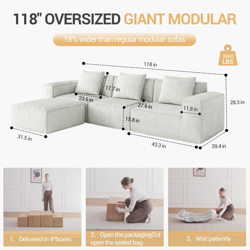 Belfin Modular Sectional Sofa
