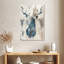 Blue Rhizome Deer Bust-106964211