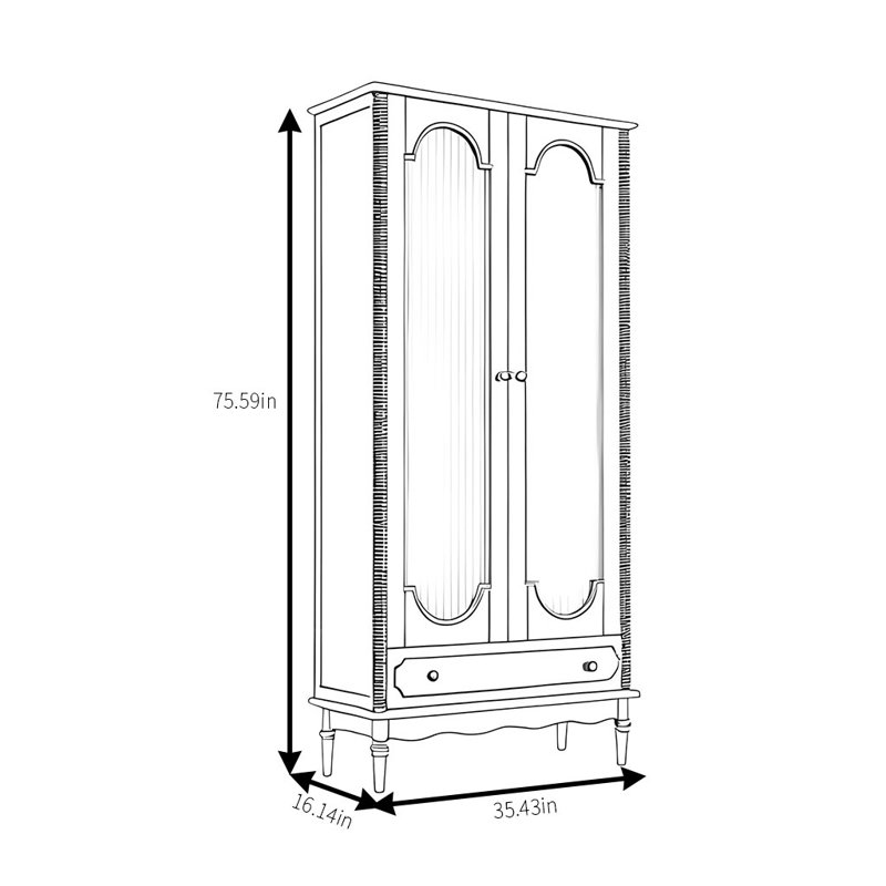 Retro And Functional Wardrobe