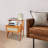 Sofa Side Table, Bedside Table With Drawer-419052715