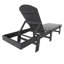Méridienne inclinable en poly 77,7 po-87553204