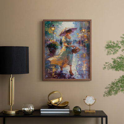 «WOMEN Series DCCCxxxx», reproduction encadrée - bois massif