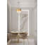 Lustre rond en cristal doré 6 lumières Transitional-1086783710-1132348885