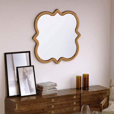 Miroir mural rond argenté mural 24 pouces pour la maison, le salon, la chambre à coucher et le vestibule