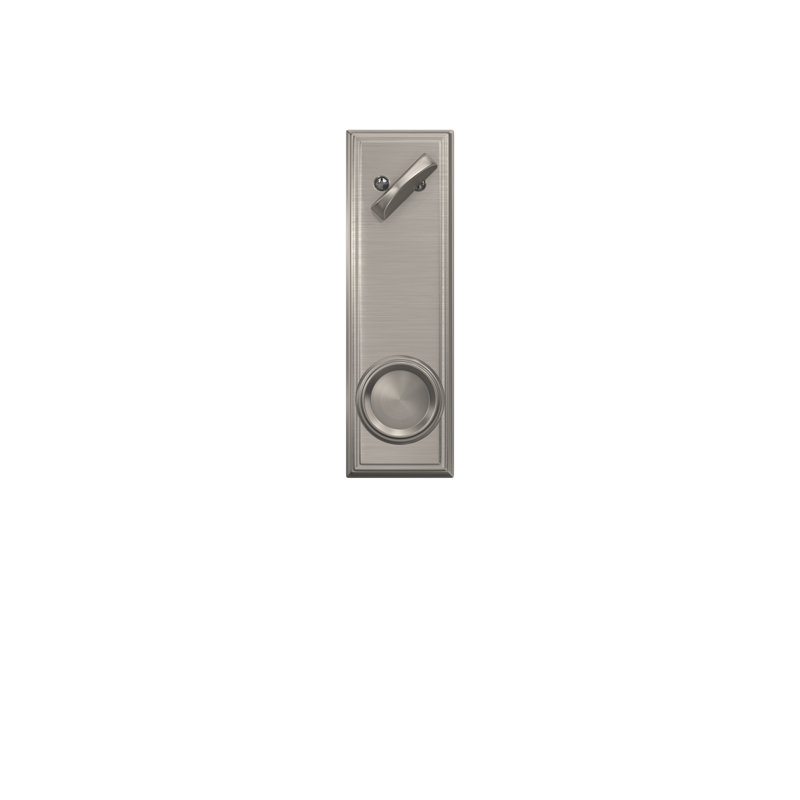 Offerman Exterior Knob Set (Interior Portion Sold Separately), Satin Nickel