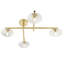 Myakka Glass Semi Flush Mount-922420964-922420965