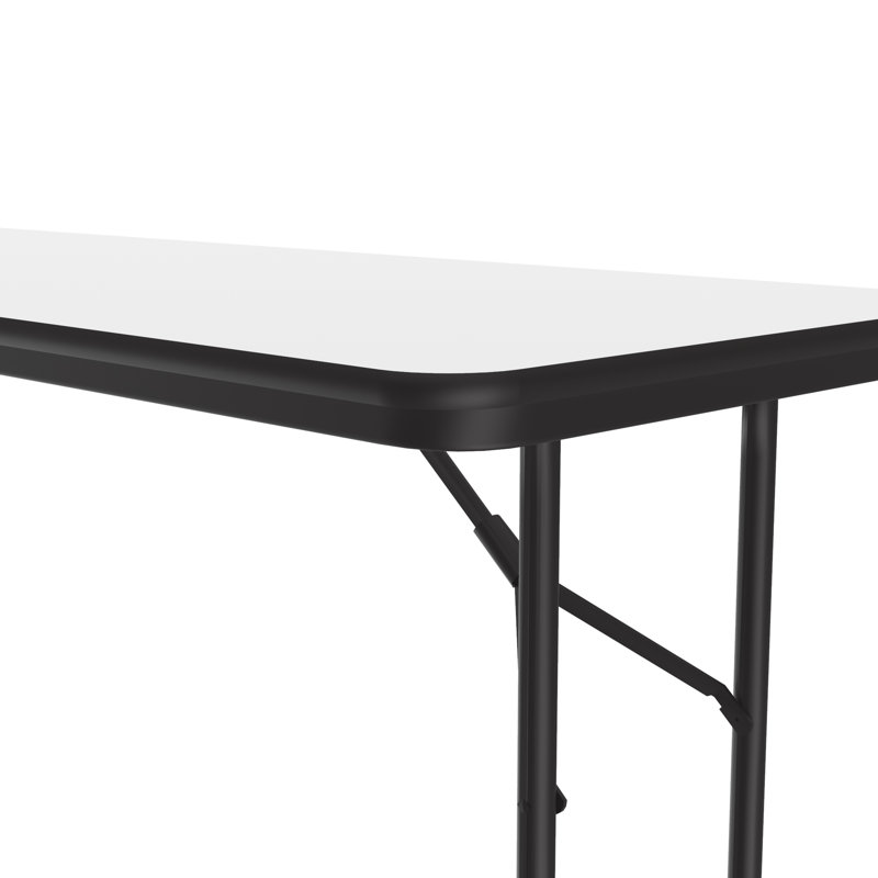 Table pliante rectangulaire 72'', H 29 po x L 72 po x l 30 po, Gris