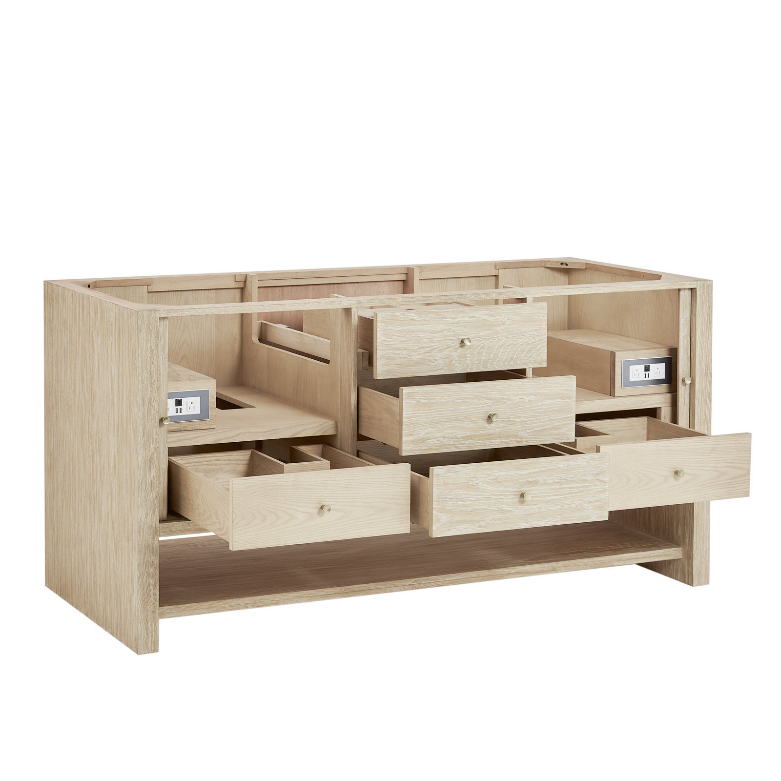 Marigot 72" Double Bathroom Vanity Base Only