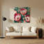 Art mural hawaïen en métal brun Protea-172392846