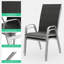Chaise de salle à manger d'extérieur Caly-202552267