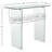Kayley 39.4'' Glass Top Console Table-607793746