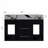 29.9" Modern Floating Bathroom Vanity With Sintered Stone Top Ceramic Undermount Sink-1241966068-1241966064