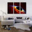 Hubble Telescope Supermassive Black Hole - Ensemble de 3 reproductions de photos sur toiles tendues-56131745