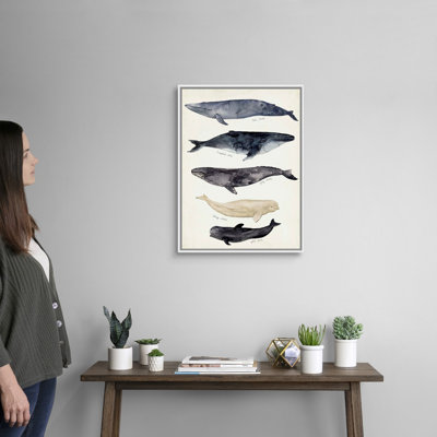 " Whale Chart II " by Victoria Barnes