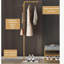 Portemanteaux décoratif décoratif chic et moderne en métal doré 18 po Nelea - parfait pour les vestibules et les couloirs