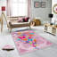 Tapis tissé élégant, 5,2 x 7,5 pieds | 100% polyester, hauteur des poils de 0,3 po, antibactérien, envers en PVC antidérapant | Lavable à la machine, impression numérique 3D | Parfait pour le salon, la chambre à coucher et la décoration intérieure-102131563