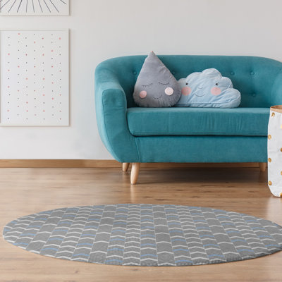 Chenille Chevron Indoor Rug