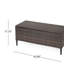 Unité de rangement brune multi pour patio-121108045