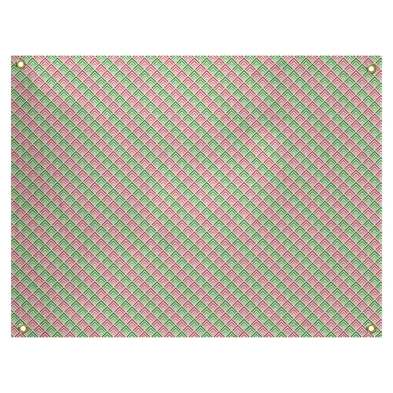 Tapisserie elizabeth géométrique par katelyn Kitterman, Intérieur / extérieur, H 60,5 po x l 81,5 po