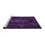 Tapis 100% à motifs lavables à la machine 2989 - Pat1379-Pur-67853597