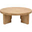 Round Coffee Table Blonde